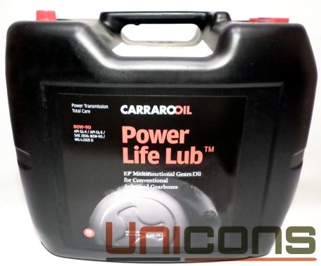 Olej Carraro Power Life Lub 80W-90 opakowanie 20L